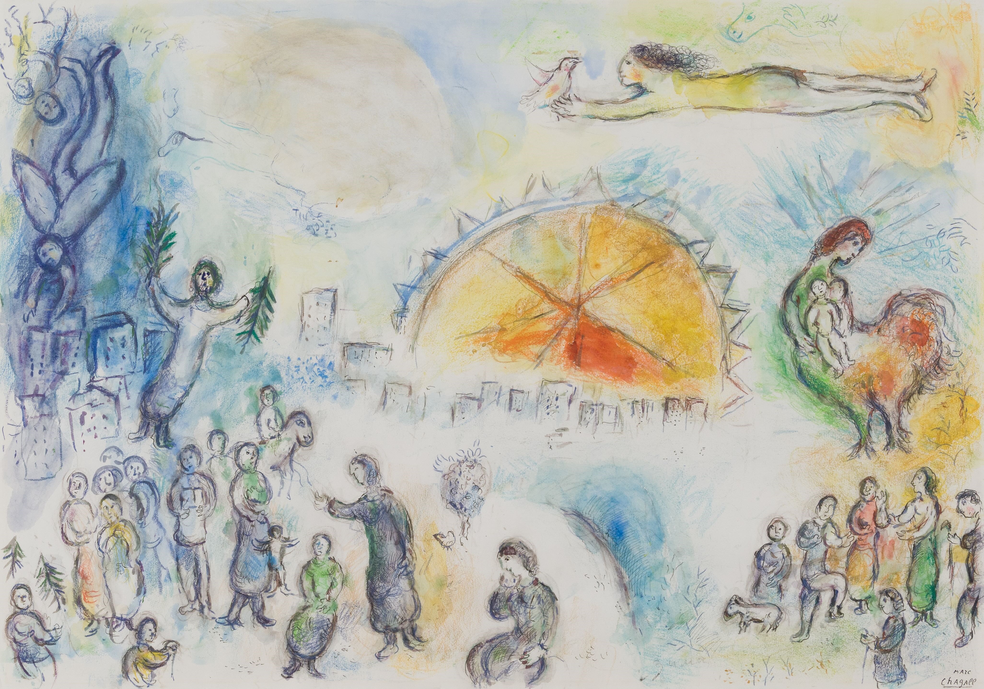 L'hiver procession de Nöel (Les quatre saisons)